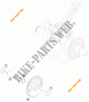 BALANCER SHAFT for KTM 1190 RC8 R BLACK 2011