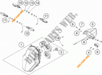 HEADLIGHT / TAIL LIGHT for KTM 1190 ADVENTURE R ABS 2015