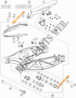SWINGARM for KTM 1190 ADVENTURE R ABS 2015