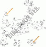 BRAKE ANTIBLOCK SYSTEM ABS for KTM 1190 ADVENTURE R ABS 2014