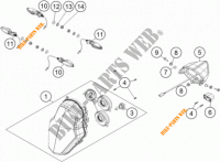 HEADLIGHT / TAIL LIGHT for KTM 1190 ADVENTURE R ABS 2014