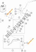 REAR BRAKE MASTER CYLINDER for KTM 1190 ADVENTURE R ABS 2014