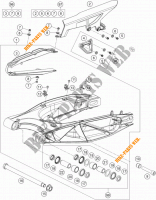 SWINGARM for KTM 1190 ADVENTURE R ABS 2014