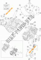 CRANKCASE for KTM 1190 ADVENTURE R ABS 2013