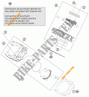 CYLINDER for KTM 1190 ADVENTURE R ABS 2013