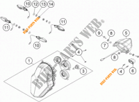 HEADLIGHT / TAIL LIGHT for KTM 1190 ADVENTURE R ABS 2013
