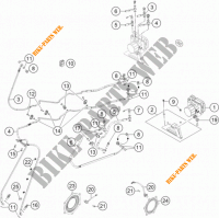 BRAKE ANTIBLOCK SYSTEM ABS for KTM 1190 ADVENTURE ABS GREY 2016
