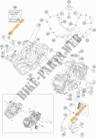 CRANKCASE for KTM 1190 ADVENTURE ABS GREY 2016