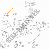 BRAKE ANTIBLOCK SYSTEM ABS for KTM 1190 ADVENTURE ABS GREY 2015