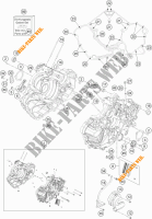 CRANKCASE for KTM 1190 ADVENTURE ABS GREY 2015