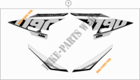 STICKERS for KTM 1190 ADVENTURE ABS GREY WES. 2015