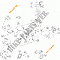 BRAKE ANTIBLOCK SYSTEM ABS for KTM 1190 ADVENTURE ABS ORANGE 2015
