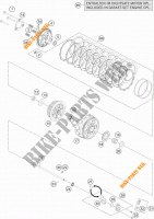 CLUTCH for KTM 1190 ADVENTURE ABS GREY 2015
