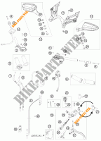 HANDLEBAR / CONTROLS for KTM 1190 RC8 R 2010 2010