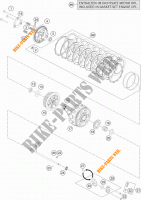 CLUTCH for KTM 1190 ADVENTURE ABS ORANGE 2014