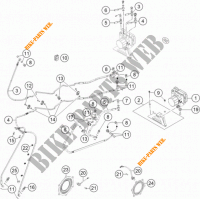BRAKE ANTIBLOCK SYSTEM ABS for KTM 1190 ADVENTURE ABS GREY 2014