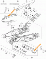SWINGARM for KTM 1190 ADVENTURE ABS GREY 2014