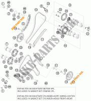TIMING for KTM 1190 RC8 R LIMITED EDITION AKRAPOVIC 2010