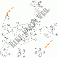 BRAKE ANTIBLOCK SYSTEM ABS for KTM 1190 ADVENTURE ABS ORANGE 2013