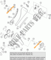 TIMING for KTM 1190 ADVENTURE ABS GREY WES. 2013