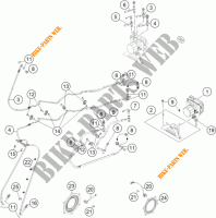 BRAKE ANTIBLOCK SYSTEM ABS for KTM 1190 ADVENTURE ABS GREY 2013