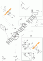 HANDLEBAR / CONTROLS for KTM 1190 ADVENTURE ABS GREY 2013