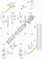 FRONT FORK (PARTS) for KTM 1050 ADVENTURE ABS 2016