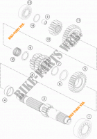GEARBOX MAIN SHAFT for KTM 1050 ADVENTURE ABS 2015