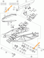 SWINGARM for KTM 1050 ADVENTURE ABS 2015