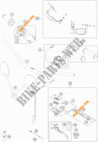 HANDLEBAR / CONTROLS for KTM 1050 ADVENTURE ABS 2015