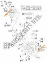 CYLINDER HEAD FRONT for KTM 990 ADVENTURE R 2012