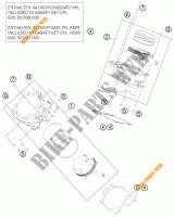 CYLINDER for KTM 990 ADVENTURE R 2012