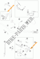 HANDLEBAR / CONTROLS for KTM 990 ADVENTURE BAJA 2013