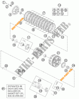 CLUTCH for KTM 990 ADVENTURE DAKAR EDITION 2011