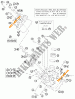 CYLINDER HEAD FRONT for KTM 990 ADVENTURE DAKAR EDITION 2011