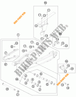 SWINGARM for KTM 990 ADVENTURE DAKAR EDITION 2011