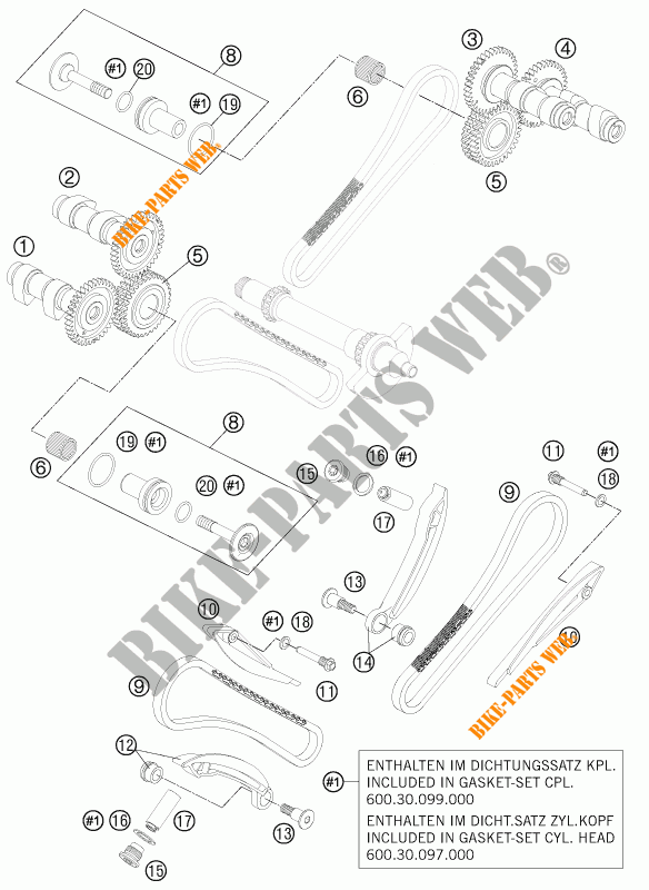 TIMING for KTM 990 ADVENTURE DAKAR EDITION 2011