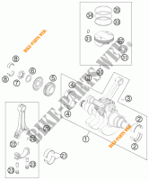 CRANKSHAFT / PISTON for KTM 990 ADVENTURE DAKAR EDITION 2011