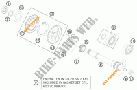 BALANCER SHAFT for KTM 990 ADVENTURE ORANGE ABS 2011