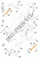 BRAKE ANTIBLOCK SYSTEM ABS for KTM 990 ADVENTURE ORANGE ABS 2011