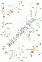 BRAKE ANTIBLOCK SYSTEM ABS for KTM 990 ADVENTURE WHITE ABS 2010