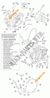 CRANKCASE for KTM 950 ADVENTURE S 2005