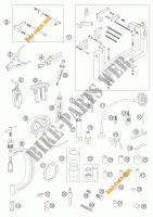 SPECIFIC TOOLS (ENGINE) for KTM 950 ADVENTURE SILVER LOW 2004
