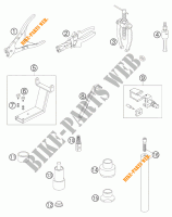 SPECIFIC TOOLS for KTM 950 ADVENTURE SILVER LOW 2004