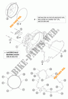 CLUTCH COVER for KTM 950 ADVENTURE S ORANGE 2004