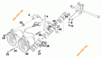 NEW PARTS for KTM 640 ADVENTURE R D 1998