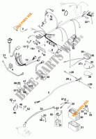 WIRING HARNESS for KTM 640 ADVENTURE R D 1998