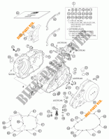 CRANKCASE for KTM 640 ADVENTURE R 2004