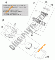 CYLINDER for KTM 1190 RC8 ORANGE 2010