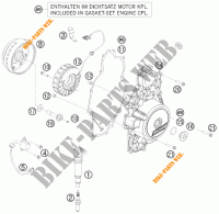 IGNITION SYSTEM for KTM 1190 RC8 ORANGE 2010